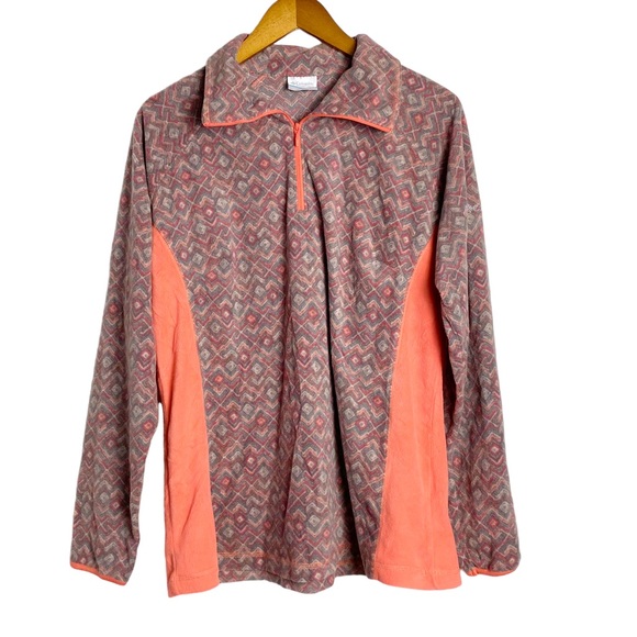 Columbia Womens Quarter-Zip Lightweight Fleece Jacket - Picture 1 of 4